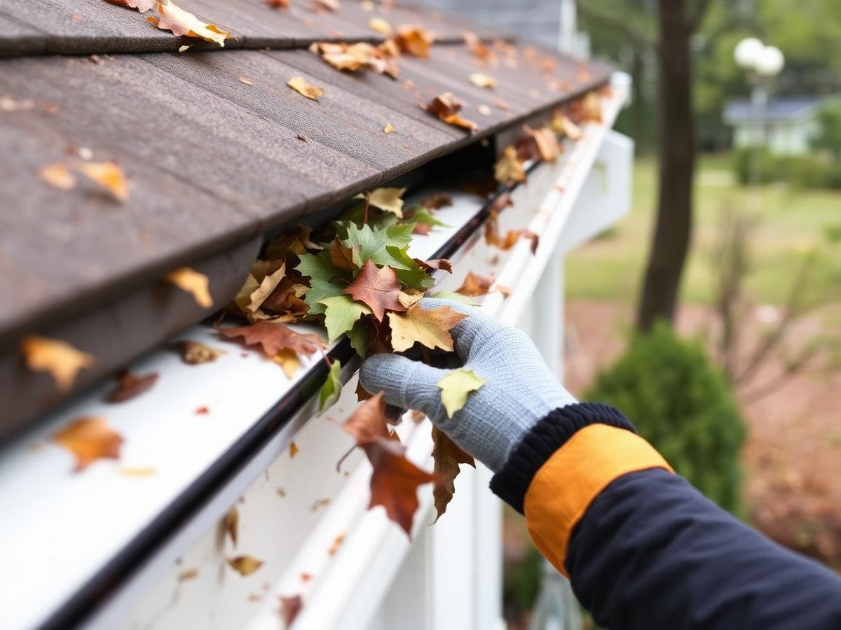 Gutter Cleaning by KR Roofing and Cleaning