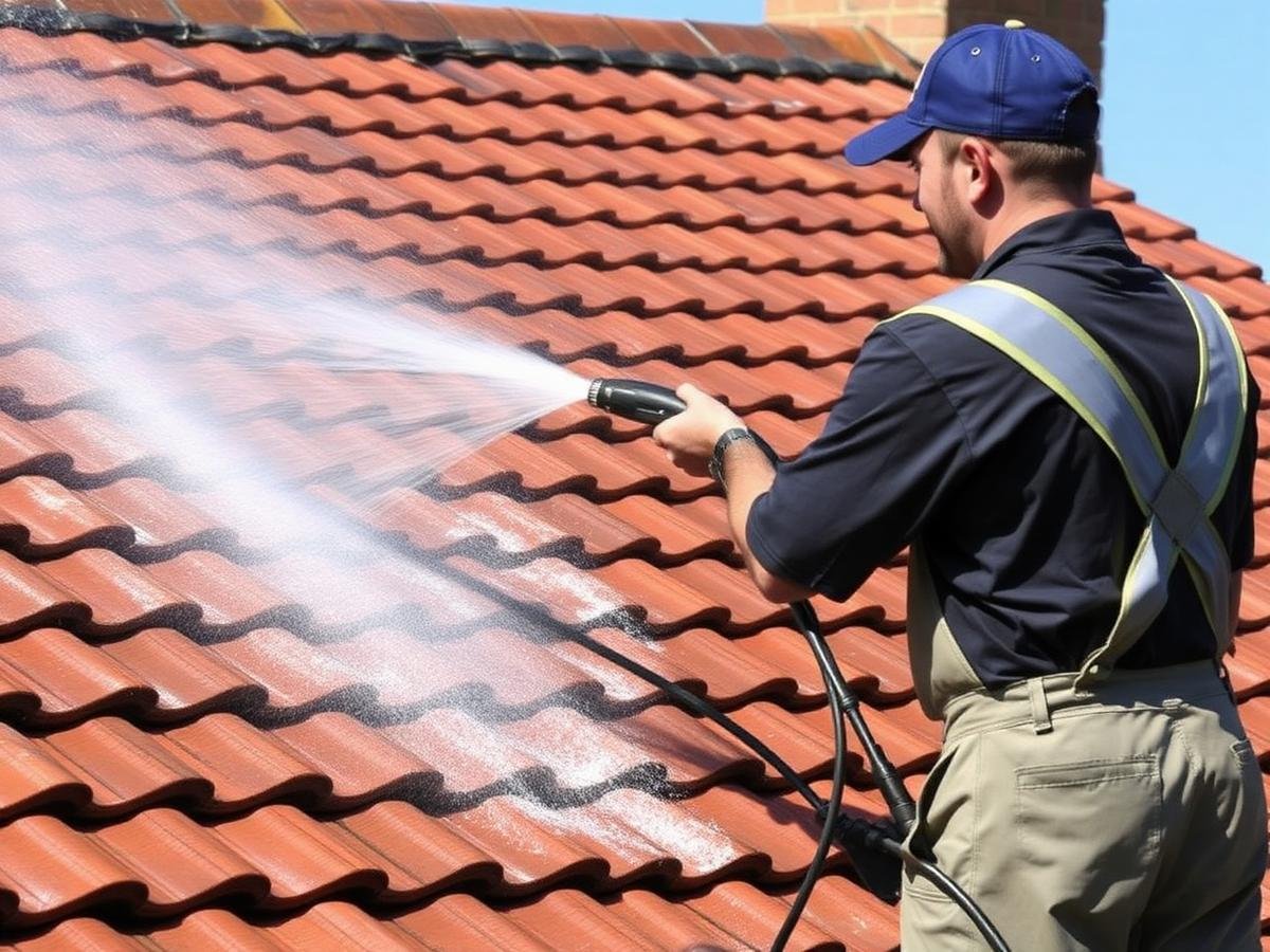 Pressure Washing by KR Roofing and Cleaning